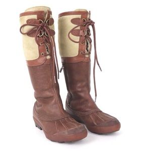 UGG Belcloud Leather Boots